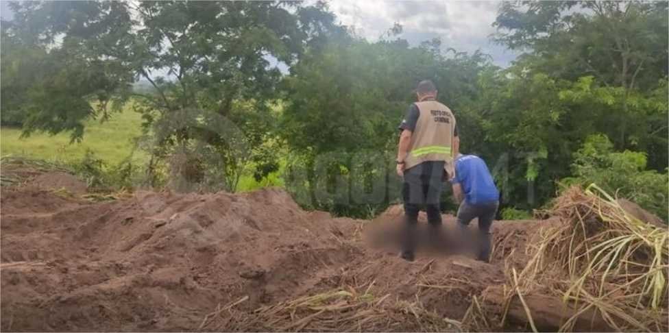 Corpo de homem é encontrado em decomposição por trabalhadores em Rondonópolis