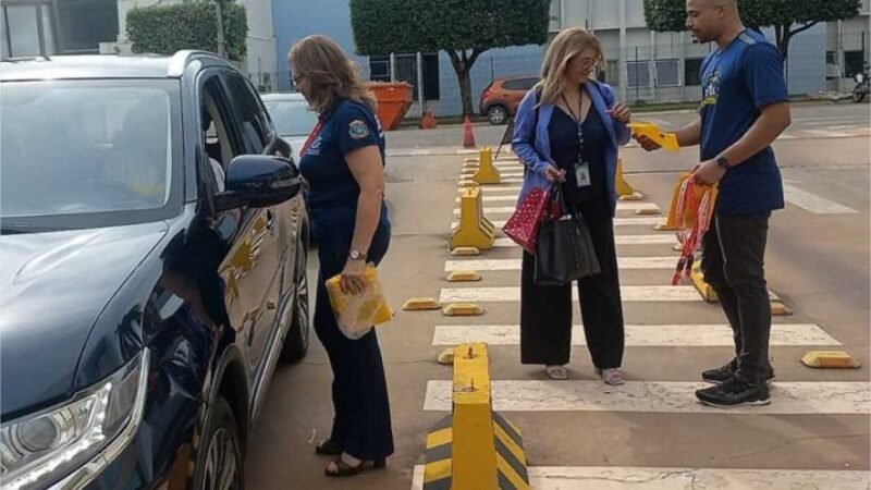 Detran-MT realiza ações educativas para prevenção de acidentes