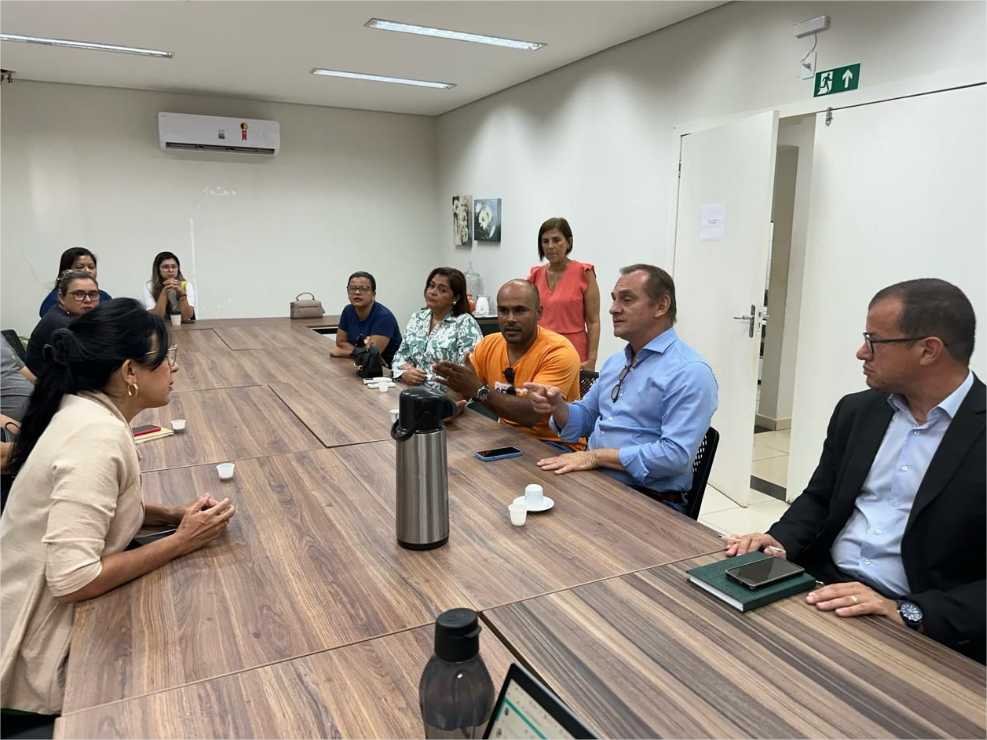 Wilson Santos visita Cáceres após a inundação provocada pelas chuvas