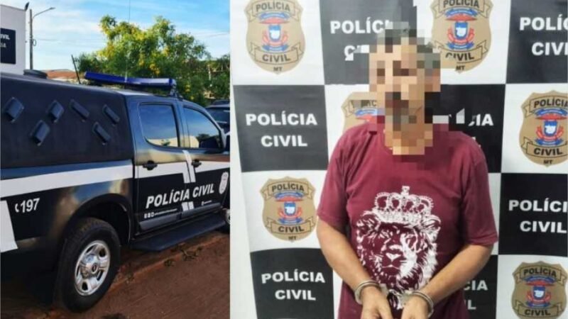 Polícia Civil de Sorriso prende homem condenado por homicídio em 2019 no Mato Grosso do Sul