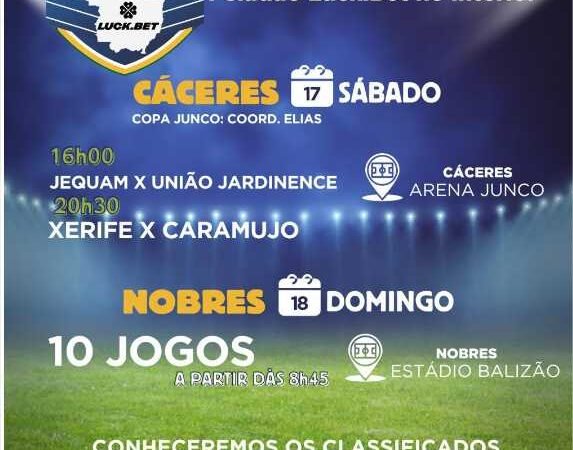 Doze jogos definem últimos representantes do interior no Peladão Luck.Bet