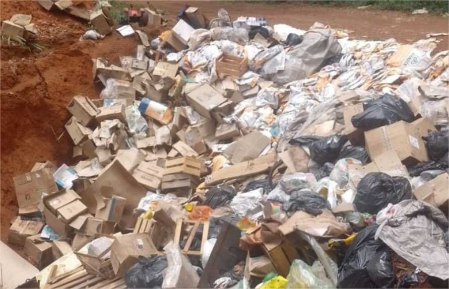 Fiscalização encontra armazenamento e descarte irregular de agrotóxicos; produtor é multado em R$ 81 mil