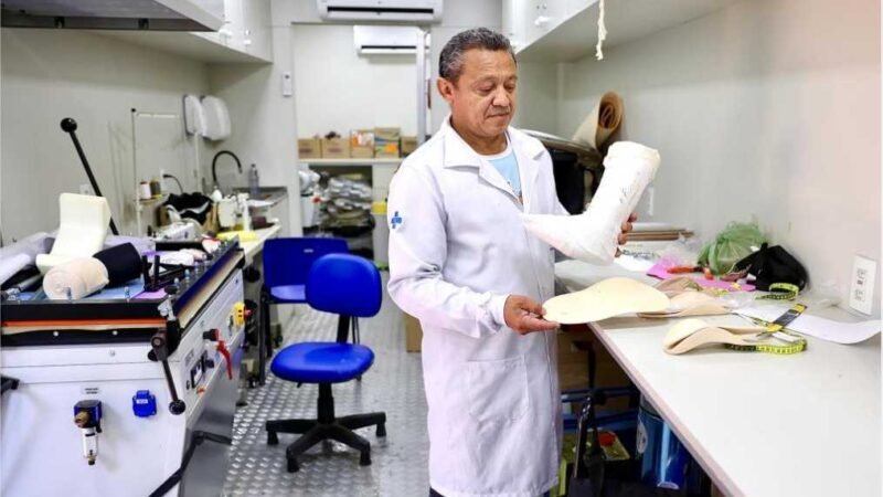 SES realiza coleta de sangue e análise para entrega de cadeira de rodas em Primavera do Leste