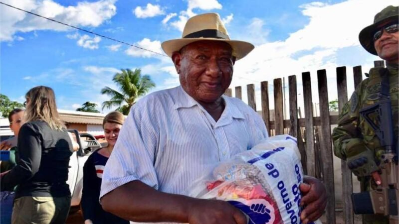 Primeira-dama de MT coordena ação emergencial em Cáceres após enchente