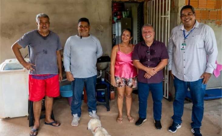 Chico 2000 ouve demanda de moradora do Jardim dos Pinheiros