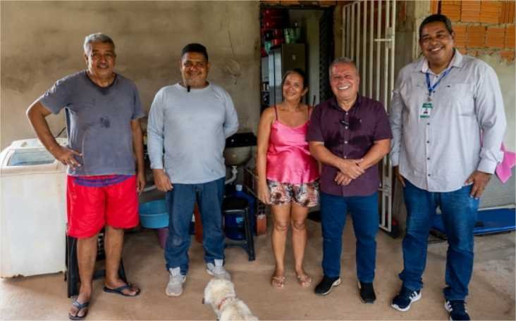 Chico 2000 ouve demanda de moradora do Jardim dos Pinheiros