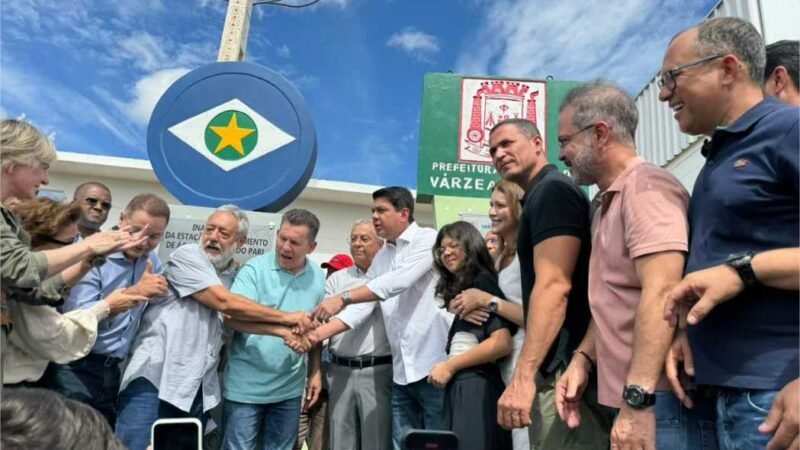 Deputado Fabinho comemora inauguração da ETA Barra do Pari em Várzea Grande
