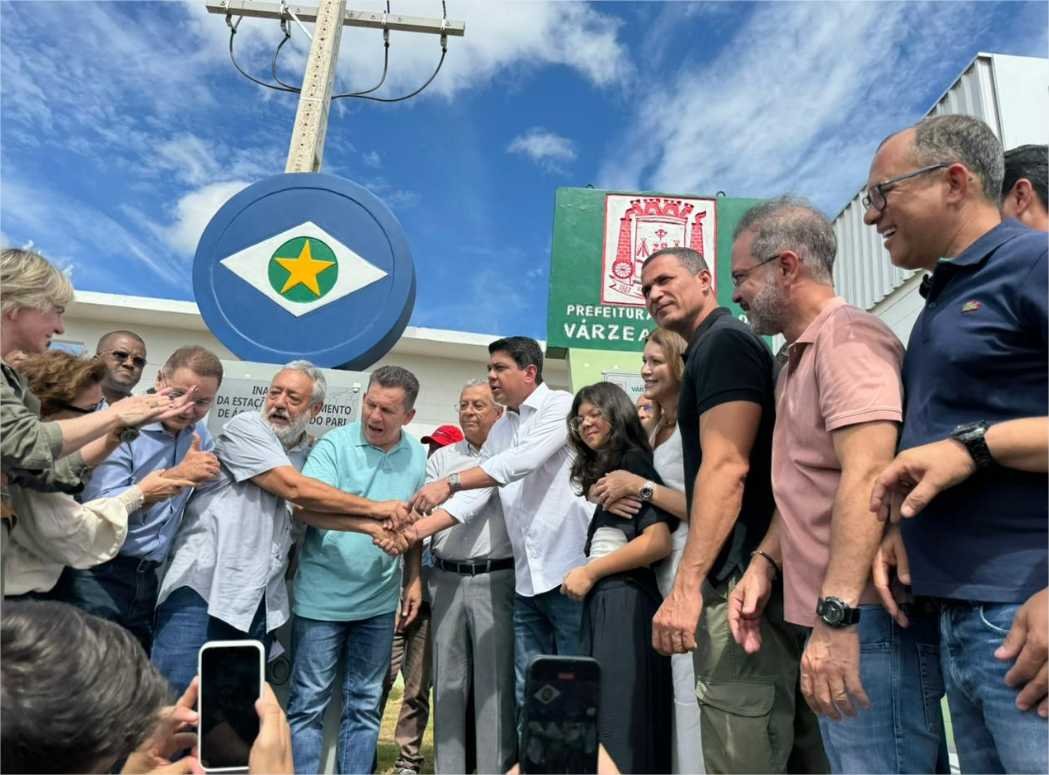 Deputado Fabinho comemora inauguração da ETA Barra do Pari em Várzea Grande