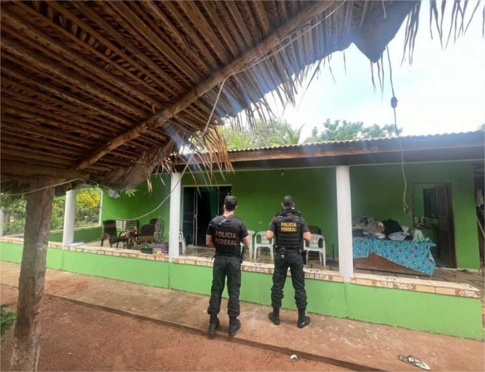 PF cumpre mandados contra organização que trafica armas de fogo entre Bolívia e MT