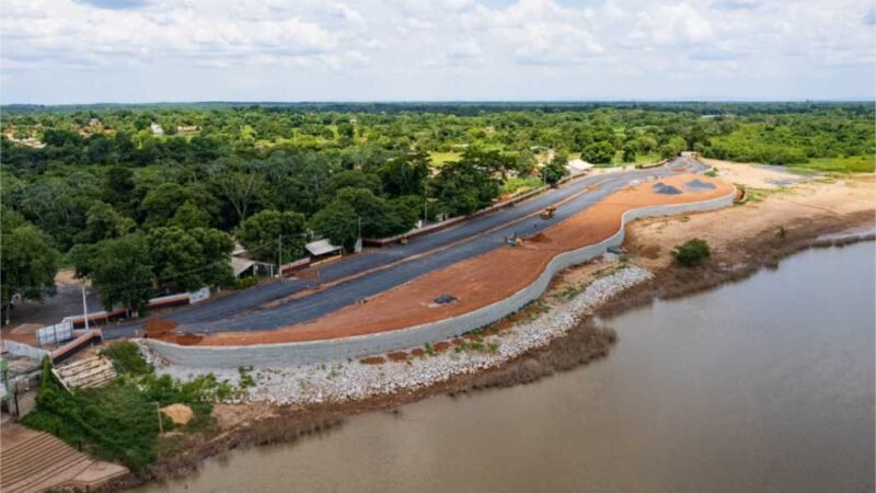Orla será novo atrativo turístico para cidade; obra se aproxima de 50%