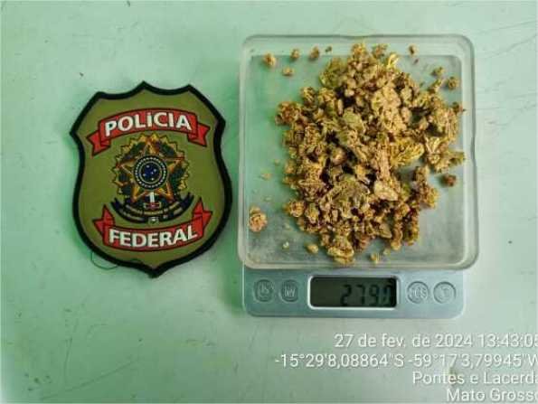 Nove garimpeiros são presos com 279 gramas de ouro ilegal em operação da PF e Polícia Civil