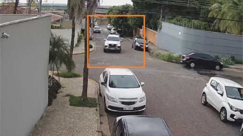 Vídeo mostra criminoso furtando caminhonete da irmã de vice-governador em Cuiabá; veja
