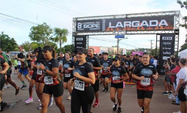 Polícia Militar reúne mais de cinco mil competidores na 8ª Corrida do Bope