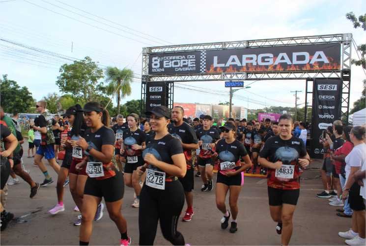 Polícia Militar reúne mais de cinco mil competidores na 8ª Corrida do Bope