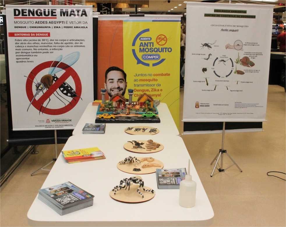 Várzea Grande e Rede Comper unem esforços para prevenir contra Dengue, Zika e Chikungunya