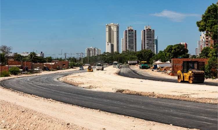 Obras do prolongamento da Avenida Parque do Barbado chegam a 90% de execução