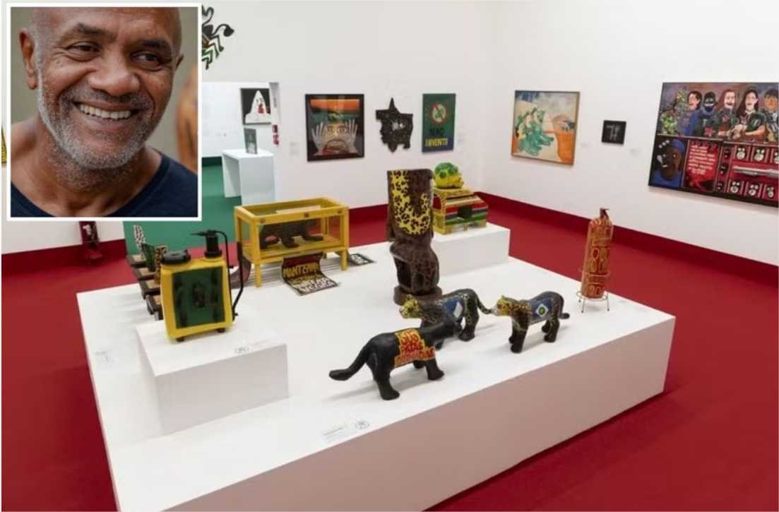 Artista cuiabano expõe retrospectiva de 40 anos de obras em museu de SP