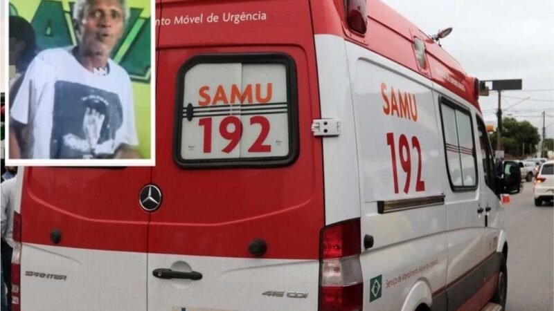 Ciclista idoso morre após ser atropelado por van em rodovia de MT
