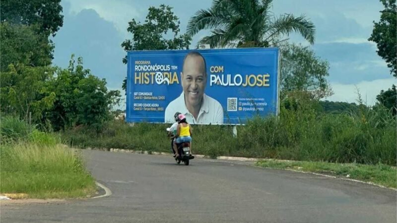 Justiça revoga liminar de Paulo José e o obriga a retirar outdoors