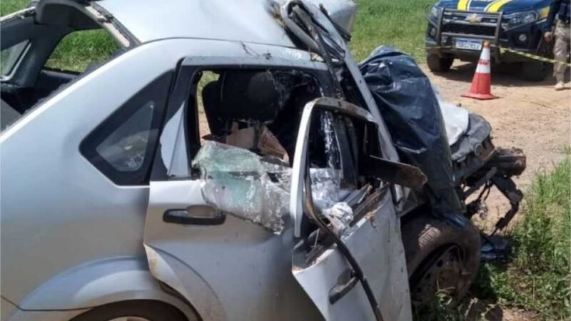 Acidente em rodovia de MT deixa 2 mortos e 2 feridos