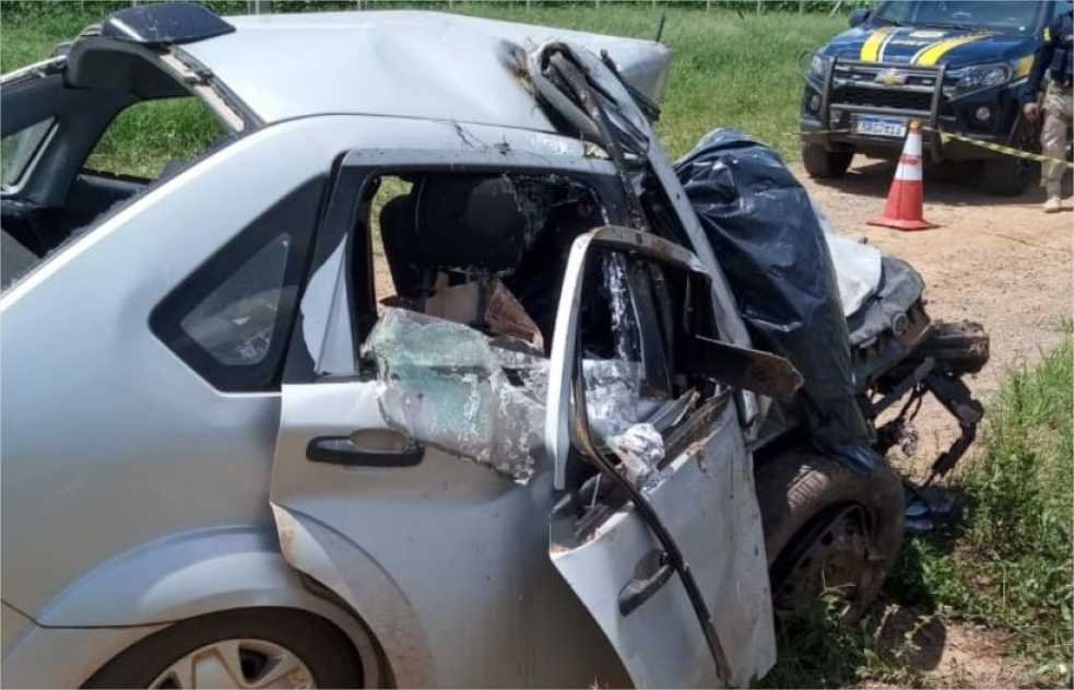 Acidente em rodovia de MT deixa 2 mortos e 2 feridos