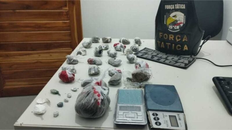 Polícia Militar apreende dois menores pro tráfico de drogas no Nortão