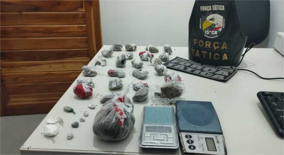 Polícia Militar apreende dois menores pro tráfico de drogas no Nortão