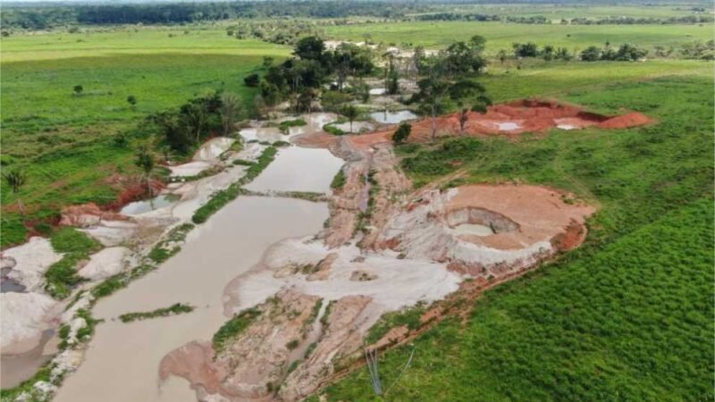 Sema e Bope deflagram operação contra extração ilegal de minérios no Norte de MT
