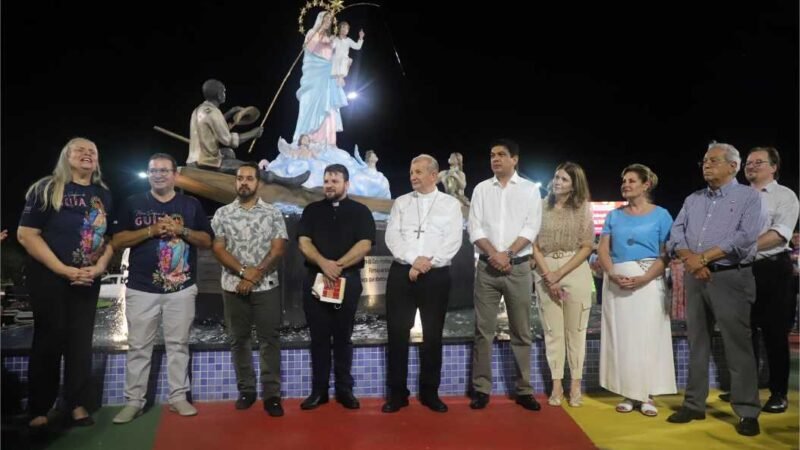 Praça Nossa Senhora da Guia é inaugurada; cidade ganha ponto turístico, histórico, cultural e religioso
