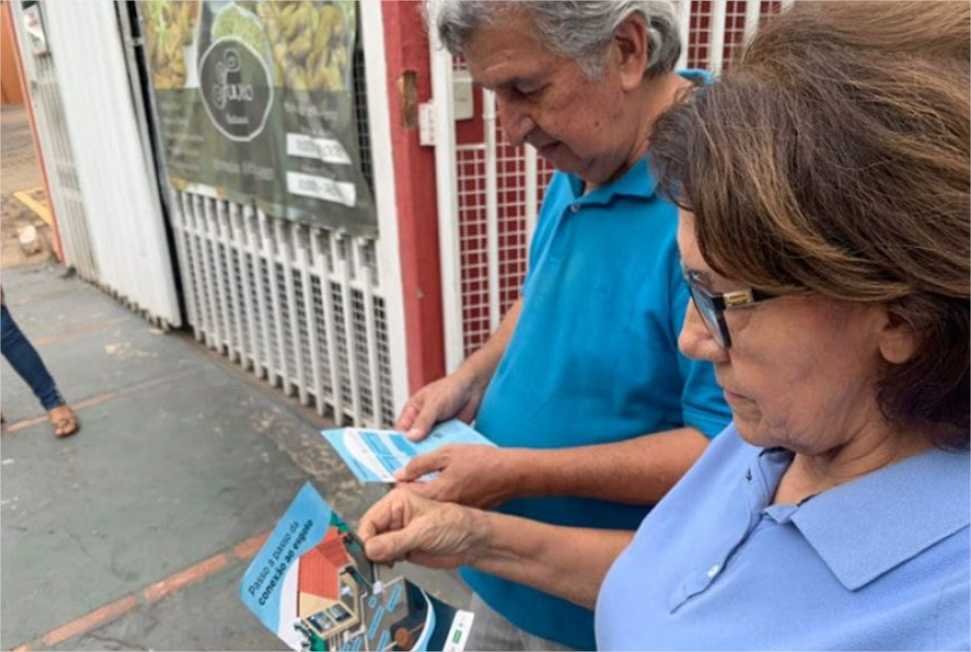 Sensibilização da Águas Cuiabá leva informações sobre a importância do saneamento
