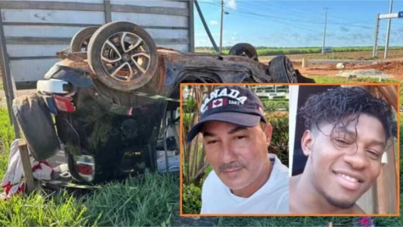 Vítimas fatais de capotamento na MT-222 em Sinop são identificadas