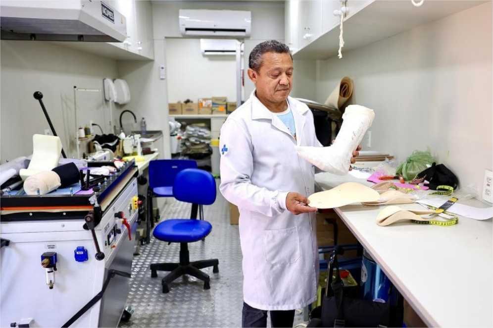 SES realiza coleta de sangue em Querência e leva atendimentos especializados às pessoas com deficiência