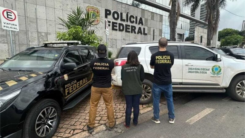 Em fiscalização do CRM-MT, PF prende homem que exercia medicina ilegalmente