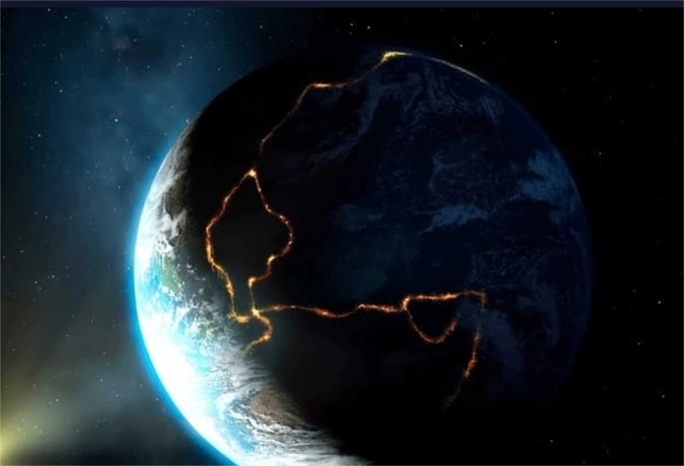 Placa tectônica do Pacífico começa a rachar