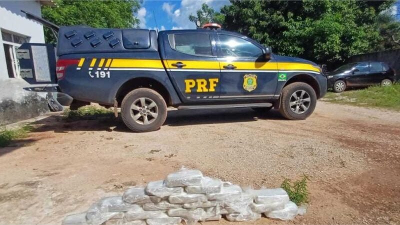 PRF apreende infrator após acompanhamento tático em Jangada/MT