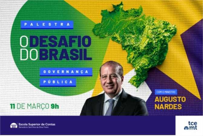 TCE-MT debate governança para melhorar gestão publica e reduzir desigualdades