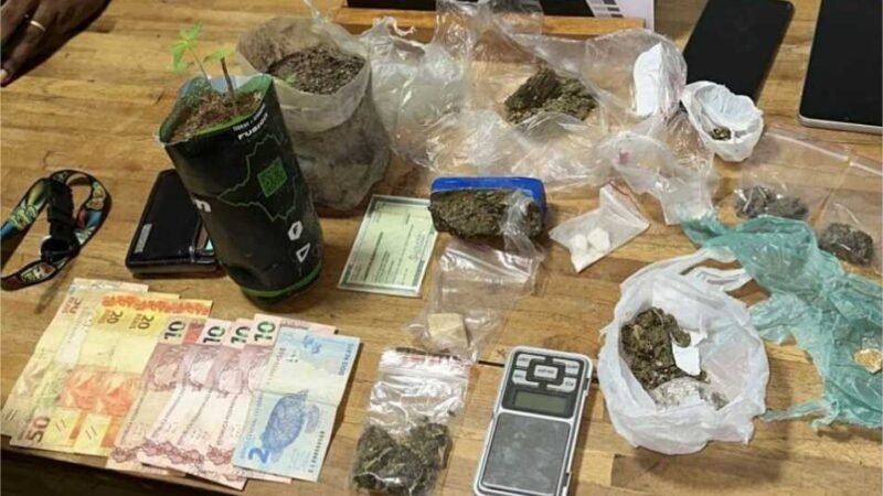 Marido foge e mulher é detida por tráfico de drogas no Nortão