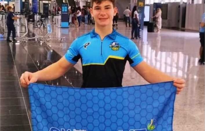 Atleta do programa de bolsas do Governo de MT participa de Campeonato de Ciclismo nos EUA