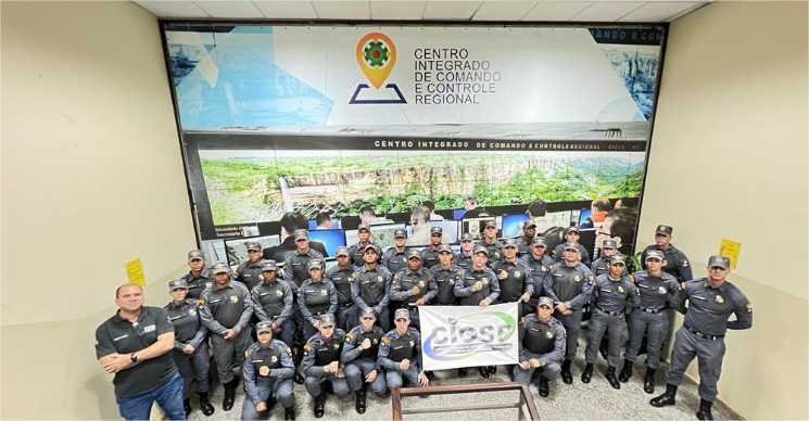 Ciosp capacitou mais de 900 alunos das forças de segurança para manusear equipamentos de radiocomunicação