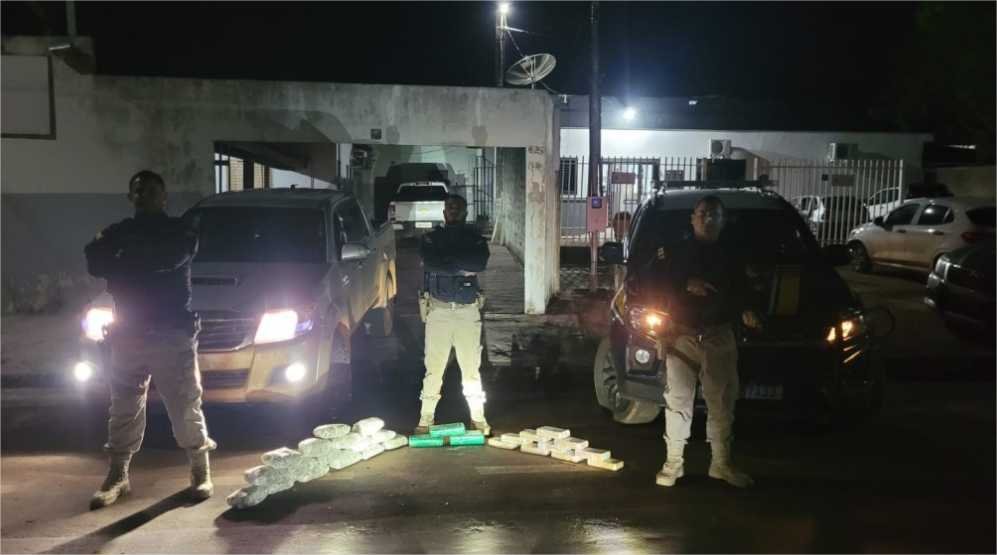 Ação da Polícia Rodoviária Federal, em Canarana/MT, resulta na Apreensão de Drogas na BR 158
