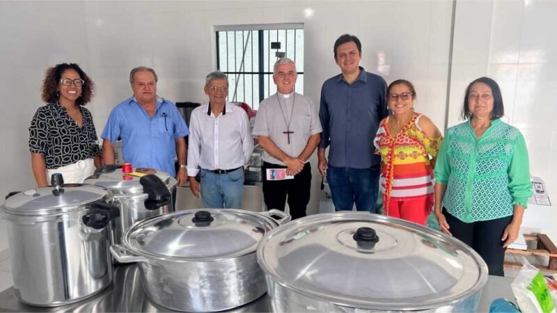 Thiago Silva destina emenda e prestigia a inauguração do Centro de Formação da Cáritas Diocesana
