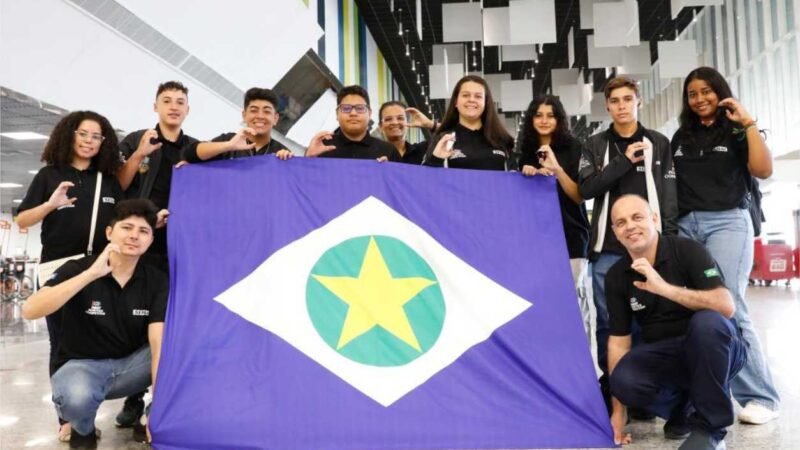 Equipe de MT é a única composta 100% por estudantes da rede pública em campeonato nos EUA