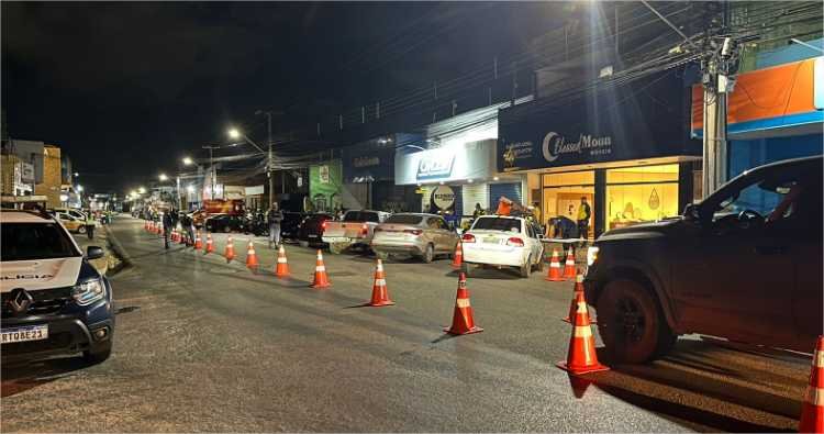 Operação Lei Seca em Cuiabá resulta na prisão de 11 motoristas e remoção de 44 veículos