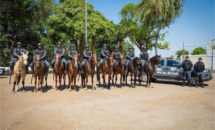 Cavalaria da Polícia Militar celebra 13 anos de criação com Operação Centauro