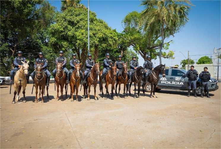 Cavalaria da Polícia Militar celebra 13 anos de criação com Operação Centauro