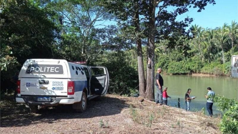 Após denúncia de desaparecimento, corpo é encontrado em rio