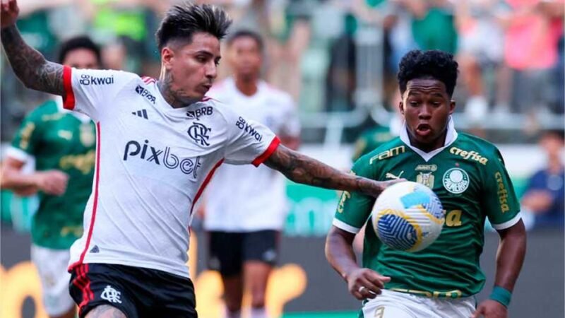 No jogo mais esperado da rodada, Palmeiras e Flamengo ficam no empate
