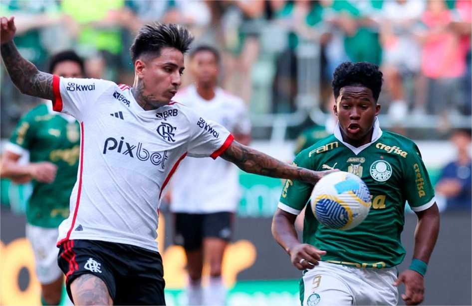 No jogo mais esperado da rodada, Palmeiras e Flamengo ficam no empate