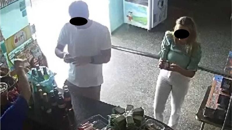 Suspeitos de duplo homicídio compram bebidas alcóolicas e refrigerante depois do crime; veja vídeo