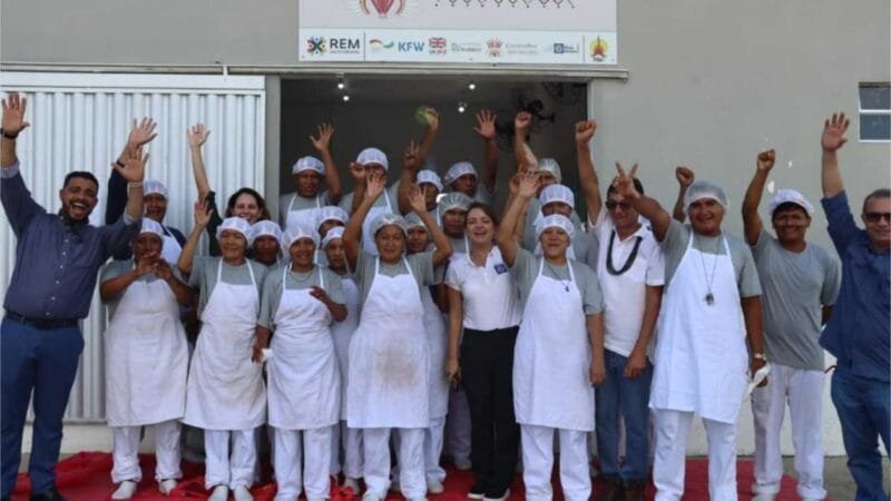 Fábrica de castanhas é inaugurada pela Sema no território indígena Zoró